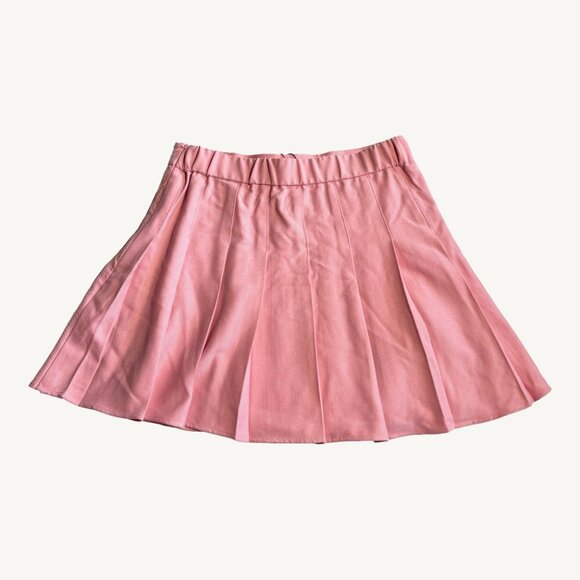 New With Tags Garage Brittany Pleated Skirt Prism Pink Size Small - Picture 5 of 8